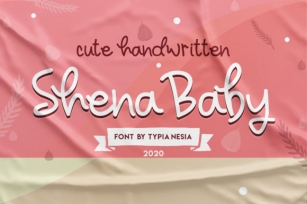 Sheyna Baby Font Download