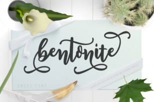 Bentonite Script Font Download