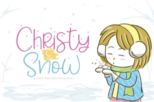 Christy & Snow Font Font Download
