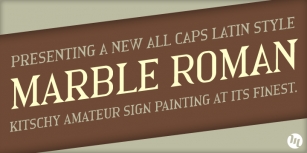 Marble Roman Font Download
