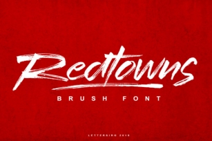 Redtowns Font Download
