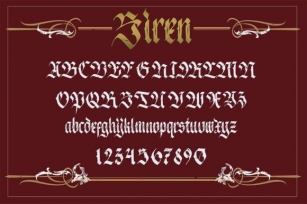 Siren Font Download