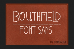 Bouthfield Font Download