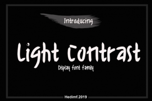 Light Contrast Font Download