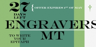 Monotype Engravers Font Download