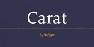 Carat Font Download