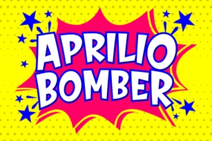 Aprilio Bomber Font Download