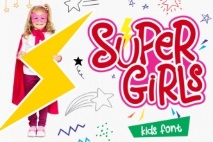 Super Girls Font Download