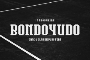 Bondoyudo Font Download