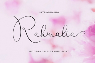 Rahmalia Script Font Download