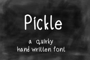 Pickle Font Download