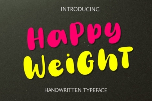 Happy Weight Font Download