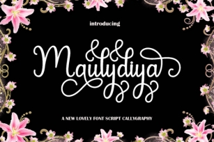 Maulydiya Font Download