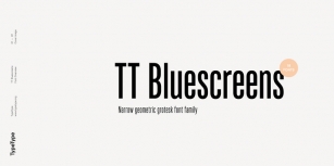 TT Bluescreens Font Download