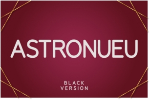 Astronueu Black Font Download
