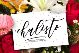 Chalisto Font Download