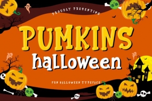 Pumkins Halloween Font Download
