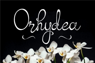 Orhydea Font Download