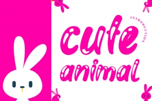 Cute Animal Font Download