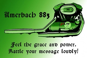 Amerbach 883 Font Download
