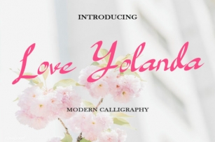 Love Yolanda Font Download
