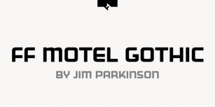 FF Motel Gothic Font Download