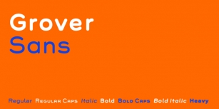 Grover Font Download