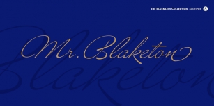 Mr Blaketon Pro Font Download