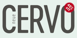 Cervo Neue Font Download