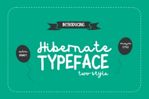 Hibernate Font Download