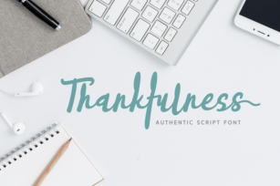 Thankfulness Font Download