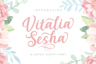 Vitalia Sesha Font Download