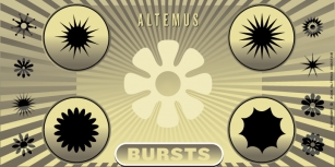 Altemus Bursts Font Download