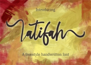 Latifah Font Download