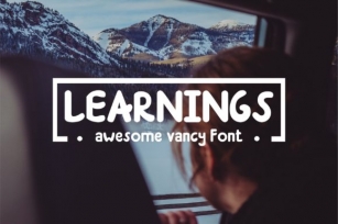 Learnings Font Download