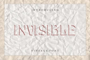 Invisible Font Download