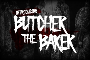 Butcher The Baker Font Download