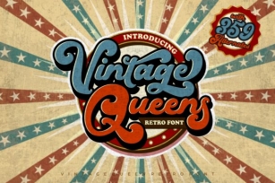 Vintage Queens Font Download