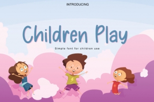 Children Play Font Download