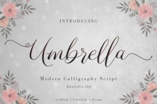 Umbrella Script Font Download