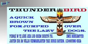 Thunderbird Font Download