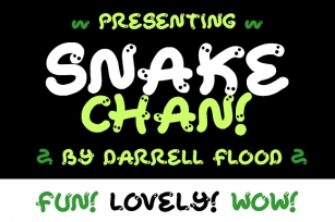 Snake Chan Font Download