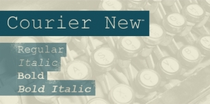 Courier New Font Download