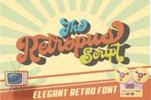 Retropus Script Font Download