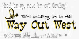 P22 Way Out West Font Download
