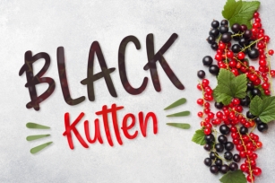 Black Kutten Font Download