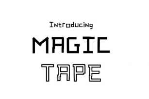 Magic Tape Font Download