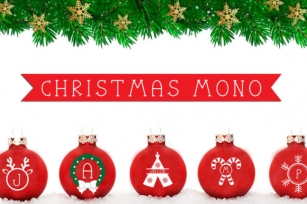 Christmas Mono Font Download