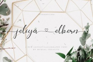 Jelia Elbern Font Download