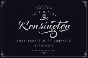 Kenshington Font Download